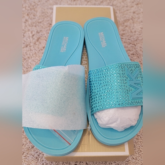 Michael Kors MK Slides - Picture 1 of 8